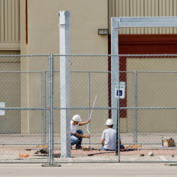 how long can i rent the temporary fence for my work site or event in Farmers Branch